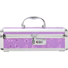 Кейс для хранения секс-игрушек Powerbullet - Lockable Vibrator Case Purple с кодовым замком: undefined undefined