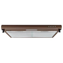 Вытяжка Perfelli PL 6144 Dark BR LED: Тип воздухоочистителя Рециркуляция, Отвод