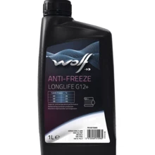 Охолоджуюча рідина WOLF ANTI-FREEZE LONGLIFE G12+ 1Lx12: undefined undefined