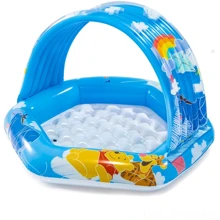 Детский надувной бассейн Intex 58415 Винни Пух, 109 х 102 х 71 см, с навесом: undefined undefined