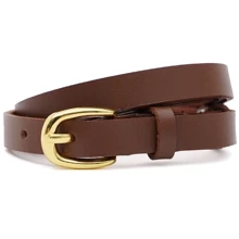 Жіночий ремінь Borsa Leather коричневий (100v1genw44light-brown): Стать Женский
