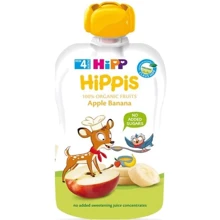 Пюре HIPP Яблоко - Банан 100гр (9062300133711): Вид Фруктовое