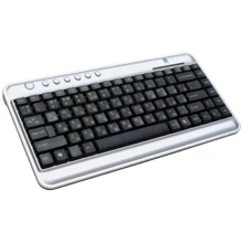 Клавиатура A4Tech KL-5 USB Silver+Black: Подключение проводное