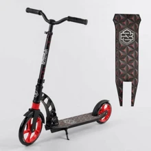 Самокат алюминиевый Best Scooter красный (61711): Количество колес 2