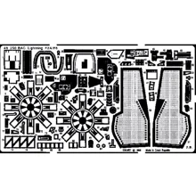 Фототравление Eduard 1/48 BAC Lightning F-2/6 (Airfix) EDU-48250: Производитель Eduard