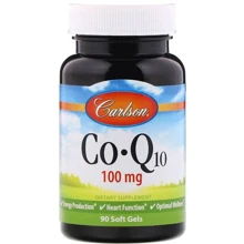 Carlson Labs Co Q-10 100 mg Коэнзим Q10 90 капсул: Тип Коэнзим