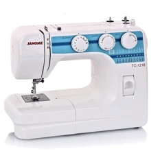Швейная машина Janome TC 1218: Максимальная скорость, стежков/мин 600