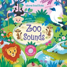 Zoo Sounds / Інтерактивна книга Звуки зоопарку: Виробник Usborne