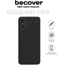 Чехол для телефонов BeCover TPU Case Black for Realme C53 (710386): Совместимость Realme C53