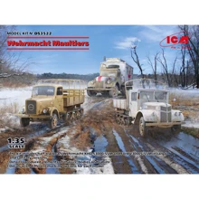Полугусеничные грузовики ICM Вермахта. ICMDS3522: Производитель ICM
