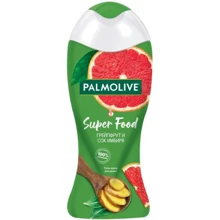 Palmolive Super Food Гель-крем для душа Грейпфрут-Сок имбиря 250ml: Назначение Очищение, Увлажнение, Питание