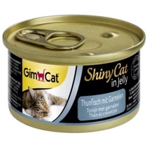 Влажный корм GimCat Shiny Cat для кошек с тунцом и креветками 70 g (4002064413099): Тип Консервы