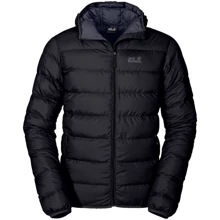 Пуховик Jack Wolfskin Helium Men 1200573-6000 50 чорний зимовий з капюшоном: Вид Пуховики