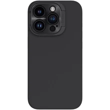 Чехол для iPhone Nillkin Silicone LensWing Magnetic Black for iPhone 15 Pro: Цвет черный