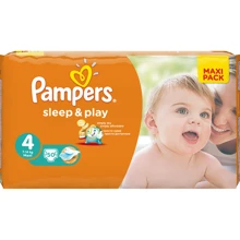 Подгузники Pampers Sleep & Play Maxi (7-14 кг) Эконом 50шт (4015400224242): Тип Подгузники