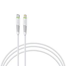 Кабель Intaleo Cable USB-C to Lightning 18W 1.2m White (CBFLEXTL1): Тип USB-C - Lightning