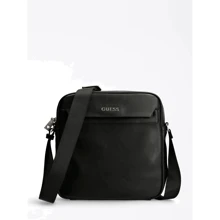 Мужская сумка через плечо Guess Scala Smart Top Zip Crossbody черная (HMESCAP1326-BLA): Пол Мужской