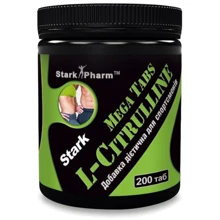 Аминокислота для спорта Stark Pharm Citrulline Malate 500 mg 200 tabs: Вкус Без вкуса