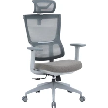 Кресло офисное OfficePro Elegant (OC600-G-DG-DG): Тип для персонала