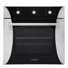Духовой шкаф электрический Minola OE 66232 BL/INOX: Объем, л 64 л