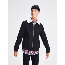 Куртка Jack & Jones 10558318 50 черная демисезон: Вид Куртки