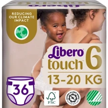 Підгузки Libero Touch 6, 36 шт: Тип Подгузники