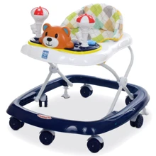 Ходунки детские на колёсах Bambi музыкальные Синий (M 3656-2): Цвет синий