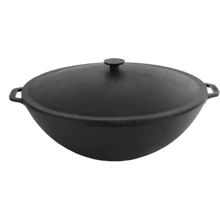 Brizoll WOK чугунная с крышкой 36 см (W36-2): Тип сковороды ВОК