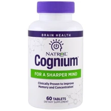 Natrol Cognium 60 Tabs Когниум: Форма выпуска Таблетки