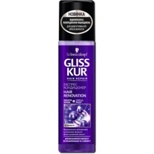 Schwarzkopf Gliss Kur Hair Renovation Conditioner 200 ml Экспресс-кондиционер для истощенных после окрашивания и стайлинга волос: Пол Для женщин
