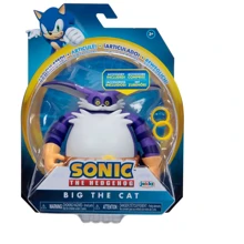 Игровая фигурка Sonic the Hedgehog Модерн Кот Биг с артикуляцией 10 см (41680i-GEN): Тип Персонаж мультфильма, фильма