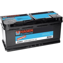 Hagen 6CT-100 Євро (60001): Ємність, Ач 100