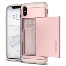 Чехол для iPhone Spigen Slim Armor CS Rose Gold (057CS22157) for iPhone X: Цвет розовый
