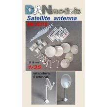 Аксессуары для диорамы DAN models Спутниковая антенна 6 шт. DAN35315: Производитель DAN models