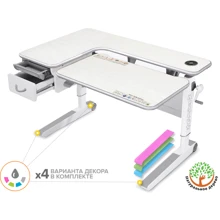 Детский стол Mealux Woodville Multicolor TG Energy (арт.BD-850 TG/MC Energy): Тип Парта