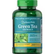 Puritan's Pride Green Tea Standardized Extract 315 mg 200 caps: Виробник Puritan's Pride