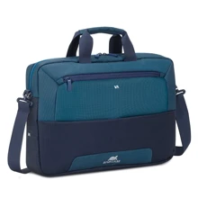 Сумка для ноутбуков RivaCase 15.6" 7737 Steel Blue/Aquamarine: Тип сумки сумка