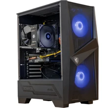 Персональный компьютер (ПК) COBRA (A26.16.S4.166S.170): Процессор AMD Ryzen 5 2600 (3.4 - 3.9 ГГц)