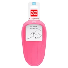 Поилка-насадка на бутылку WAUDOG Silicone 165х90 мм розовая (50777): Тип Поилки