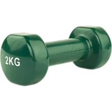 Гантель Stein виниловая 2 кг зеленая (LKDB-504A-2): Вес гантели, кг 2