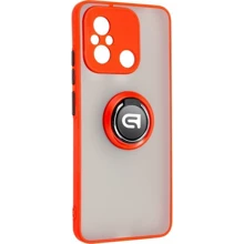 Чохол для телефона ArmorStandart Frosted Matte Ring Red для Xiaomi Redmi 12C (ARM68373): Сумісність Xiaomi Redmi 12C