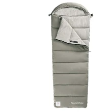 Спальный мешок Naturehike M400 NH20MSD02, (1°C), левый, зеленый (6927595748145): Тип одеяло с капюшоном