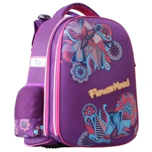 Ранец CLASS 9819 Flower Mood, 39x28x21см: Возрастная группа от 6 до 10 лет