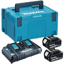 Набір акумуляторів та зарядних пристроїв Makita 197504-2 LXT BL1840: Тип Комплект (зарядний пристрій + акумулятор)