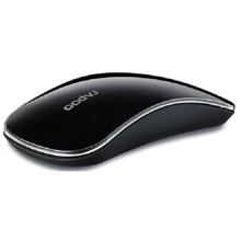 Мышь RAPOO T6 wireless сенсортная оптическая, черная: Интерфейс подключения Wireless