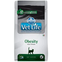 Сухий лікувальний корм для котів Farmina Vet Life Obesity для зниження зайвої ваги 400 г (163-593): Тип Сухий корм