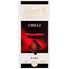 Шоколад Lindt, чорний з перцем чилі (100 г) (WT3778): Вага, г 100
