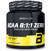 Амінокислота для спорту BioTechUSA BCAA 8: 1: 1 Zero 250 g / 33 servings / Ice Tea Peach: Смак персик, Чай з льодом
