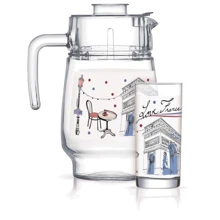 Набір для напоїв Luminarc Love France Blue 7 пр. (Q5627): Тип Набір для напоїв