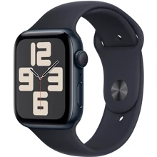 Apple Watch SE 2 2023 44mm GPS Midnight Aluminum Case with Midnight Sport Band - M/L (MRE93) UA Apple Watch SE 2 2023 44mm GPS Midnight Aluminum Case with Midnight Sport Band - M/L (MRE93) UA